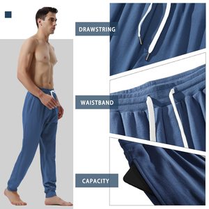 High Distressed Joggers Plus Size Men's Gym Fitness Sweatpants Sportswear Men's <b>Trousers</b> Straight Pattern <b>Work</b> Men's Pants - Product Image 4