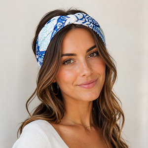Bandana 100% coton doux pur Mulmul, unisexe, imprimé à la main, respirant, écologique, durable, en coton biologique, foulards pour la tête - Product Image 2