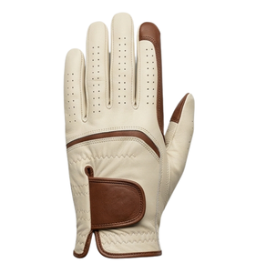 Cuir véritable antidérapant, unisexe, sportif, de haute qualité, personnalisé pour homme, main gauche, respirant, beige, premium, doux, confortable, chaud - Product Image 1
