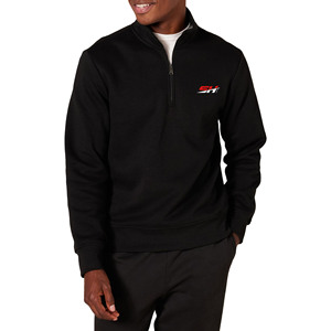 Sweat-shirt demi-zip pour homme, respirant, décontracté, sportif, design quart-zip, tissu doux, confortable pour la gym et les loisirs. - Product Image 1