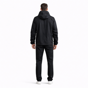 Chaqueta Deportiva con Capucha, Ligera y Transpirable, Personalizable con Logotipo OEM, para Correr, Color Liso, B2B, para Hombre - Product Image 2