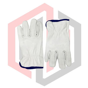 ถุงมือหนังคุณภาพสูงสำหรับคนขับรถ ป้องกันการบาด ป้องกันความร้อน กันลื่น ทนทานต่อการฉีกขาด ระบายอากาศได้ดี  รับสั่งทำสีและโลโก้ตามต้องการ - Product Image 4