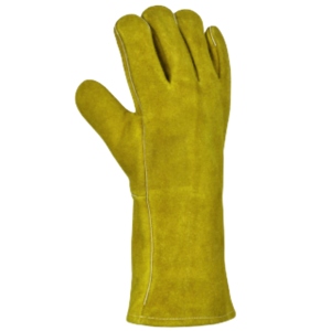 Gants de sécurité en cuir de vachette pleine fleur de haute qualité, résistants aux coupures et ignifuges, pour une protection supérieure en construction et en lutte contre les incendies - Product Image 4