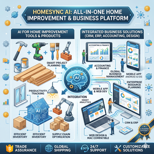 Software de IA para herramientas de mejora del hogar, diseño de sitios web de productos, aplicaciones móviles para Android, iOS, Mac, comercio electrónico, contabilidad, CRM, software ERP - Product Image 2