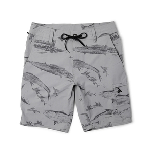 Shorts de pêche pour hommes, taille haute, sport d'été, imprimé numérique, respirant, séchage rapide, coupe ample, 100% polyester, confortable, vente en gros - Product Image 1