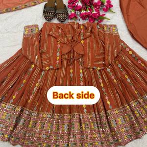 New Women's Heavy Faux Blooming Georgette With 5mm Sequence And Embroidery Work Anarkali Suit In New Fancy Style - Product Image 6