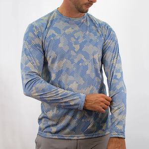 Camisa de Pesca para Hombre, Impermeable, de Secado Rápido, UPF 50+, Spandex/Poliéster, Transpirable, Protección UV, Ropa Deportiva para Exteriores, Venta al Por Mayor - Product Image 3