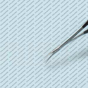 กรรไกรผ่าตัดชนิดด้ามริบบิ้นคุณภาพสูง สตีเวน เทนโทโนมี ขนาด 4 นิ้ว แบบโค้ง ซุปเปอร์คัท สำหรับการผ่าตัดขนาดเล็ก พร้อมเครื่องมือผ่าตัดมาตรฐาน CE - Product Image 5