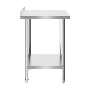 Tavolo da Lavoro Commerciale in Acciaio Inox 24x24x36 - Banco da Lavoro in Metallo Resistente 24x24x36 - Product Image 1