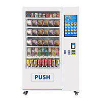 Distributeur automatique de bière et de collations intelligent et pratique, fonction SDK, paiement par pièces/billets/cartes de crédit, refroidissement thermoélectrique