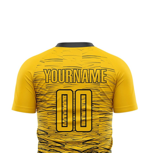 Op maat bedrukte voetbaltenues, snel drogende sportkleding met logo, naam en nummer voor clubs, wedstrijdtenues. - Product Image 5