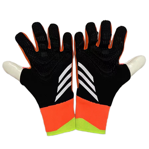 Guantes de Bateo de Béisbol SHAFIQ SPORTS de Alta Calidad, de Cuero, Impermeables, para Lanzador Diestro, Dedos Completos, Blancos, con Cierre de Velcro para Hombre - Product Image 4