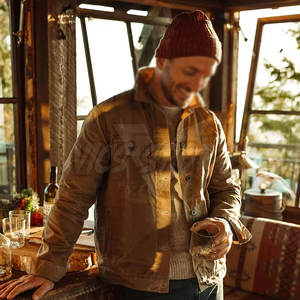 บริการ OEM หมวกบีนนี่ลายแจ็คการ์ดคุณภาพสูง หมวกบีนนี่ออกแบบตามสั่ง หมวกบีนนี่ดีไซน์ใหม่ - Product Image 5