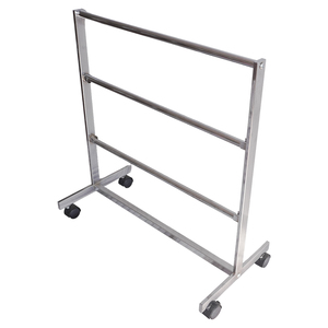Expositor de Ropa Plegable de Metal Resistente Bros, Soporte de Exhibición Moderno y Lujoso para Minoristas, Perchero Portátil OEM ODM Vietnam - Product Image 3