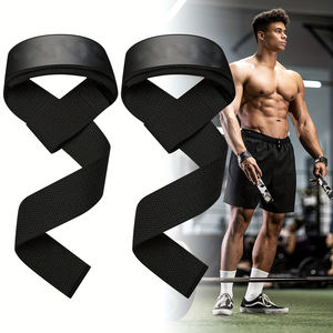 Correas de Gimnasio para Levantamiento de Pesas, Antideslizantes, con Soporte para Muñeca y Logotipo Personalizado - Product Image 1