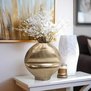 Florero Metálico de Alta Demanda para Redes Internacionales de Distribución Mayorista en Todo el Mundo ZAHID EXPORTS ZE-3249B Ecológico - Product Image 1
