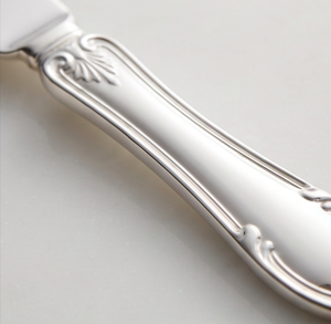 Stainless Steel Cheese <b>Butter</b> <b>Knife</b> With Decorative Silver Handle Durable <b>Spreader</b> For Kitchen Use - Product Image 2