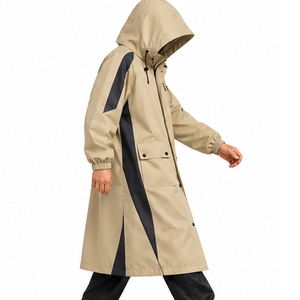 Wholesale Packable Hooded <b>Rain</b> <b>Coat</b> for Travel Custom Sizing Packable Design Travel Essentials Wholesale Supply Custom Packaging - Product Image 5