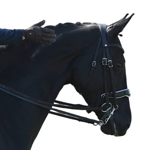 La bride anatomique à double bride d'origine de dressage a été spécialement développée pour la pratique du dressage. - Product Image 1