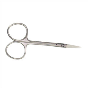 Ciseaux de beauté droits en acier inoxydable de haute qualité avec manche doré, ciseaux à cuticules et à broderie tranchants pour manucure - Product Image 6