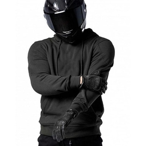 Hoodie court unisexe 450g en polyester/coton bleu avec impression en relief, haute qualité, écologique, streetwear décontracté, rétro, hiver, XXS - Product Image 1