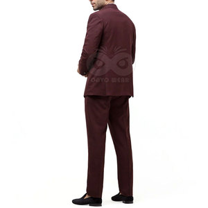 Premium Men 2 Piece Suit Formal Business Suit Custom Tailored <b>Jacket</b> Trousers <b>Wedding</b> Office Wear Wholesale Manufacturer - Product Image 2