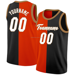 Maillot de basket-ball personnalisé unisexe, impression numérique, 100% polyester, respirant, taille plus - Product Image 6