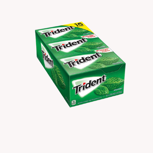 ลูกอมทริเดนท์หมากฝรั่งปราศจากน้ำตาลสเปียร์มิ้นท์14วินาที21.6กรัม/ขายส่ง triident จากเวียดนาม - Product Image 3