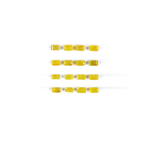 พลอยแซฟไฟร์สีเหลืองธรรมชาติจากกรุงเทพฯ ทรงแปดเหลี่ยมเจียระไนขนาด 3x5 มม. พลอยแซฟไฟร์สีเหลืองธรรมชาติแบบเจียระไนสำหรับทำเครื่องประดับ - Product Image 3