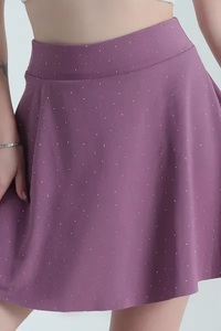 Jupes crayon taille haute pour femmes 2026, tricotées, style été-automne, imprimées, 100 % coton, durables, respirantes, simples, mignonnes avec nœud - Product Image 3
