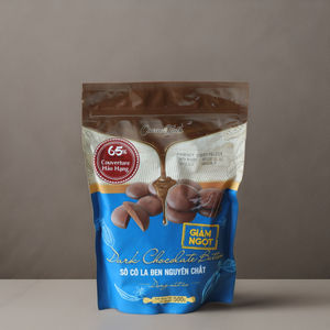 กระดุมดาร์กช็อกโกแลตแท้คุณภาพสูงสไตล์เวียดนามฮาลาลโกโก้65% แข็ง1กก. 5กก. 10กก. พูดคุยโกโก้ - Product Image 1