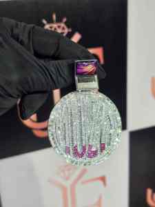 Pendentif personnalisé en moissanite de haute qualité, pendentif MUZA, pendentif robuste style hip-hop, bijoux en argent sterling 925 pour rappeurs - Product Image 5