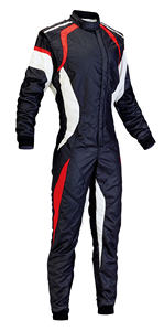 Traje de carreras de alta calidad con logotipo personalizado, cómodo y transpirable, traje de karting. - Product Image 4