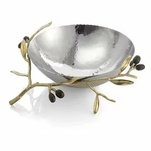 Wedding Tableware Metal Chocolate <b>Bowl</b> <b>Stainless</b> <b>Steel</b> Candy Serving <b>Bowl</b> for Dry Fruits Snacks - Product Image 3