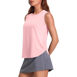 เสื้อโยคะผู้หญิงประสิทธิภาพสูง ปรับแต่งได้ ไร้ตะเข็บ ยืดหยุ่น ระบายความชื้น สำหรับออกกำลังกายและฟิตเนส - Product Image 1