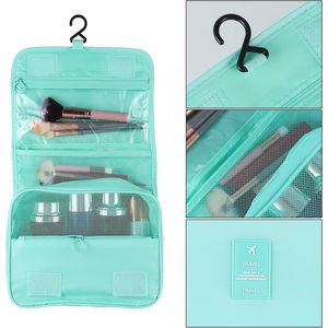 Borsa da Toilette Multifunzione Portatile Pengxiaomei, Impermeabile, con Gancio e Manico Comodo per Uso in Bagno - Product Image 3