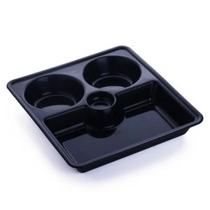 Lightweight <b>Plastic</b> Mess <b>Tray</b> Plates for Easy Handling and <b>Serving</b> - Product Image 1