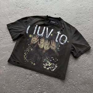 Camiseta Gráfica Oversize Vintage Lavada Personalizada para Hombre, 100% Algodón, Estilo Urbano Desgastado, Corte Holgado, Tejido Pesado con Lavado Ácido - Product Image 1