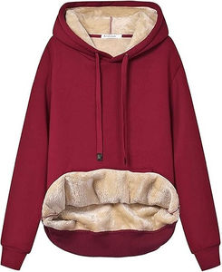 Hoodies pour femmes fabriqués au Pakistan, best-sellers, à capuche, tricotés pour l'hiver, personnalisés, 100% coton, écologiques, confortables, streetwear - Product Image 1