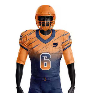 Uniforme de football américain classique, respirant, de qualité supérieure, service OEM, personnalisable, conçu pour l'entraînement et les activités sportives - Product Image 4