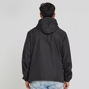 Veste coupe-vent imperméable respirante et légère personnalisée pour hommes, nouvelle conception, série de vestes de pluie pour l'extérieur - Product Image 5