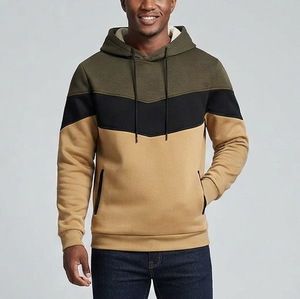 Sweat-shirt à capuche surdimensionné personnalisé pour homme, motif camouflage brodé, en molleton de coton premium, Sialkot OEM ODM - Product Image 1