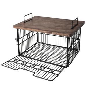 Panier de rangement en métal à mailles ventilées, solution de rangement durable pour étagère de garde-manger - Product Image 2