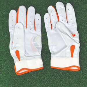Guantes de Bateo Profesionales de Béisbol/Sóftbol con Puño Corto, de Piel de Cabra, Antideslizantes, con Cierre de Gancho y Bucle, Hechos a Medida - Product Image 6
