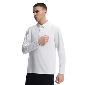Camisas Polo de Primera Calidad (Tallas M-4XL) para Hombre, Tallas Grandes, Cuello Alto, Sin Arrugas, Deportivas, para Otoño, Primavera, Trabajo y Oficina - Product Image 5