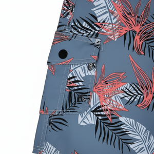 Shorts d'été pour hommes en tissu Oxford, personnalisables par sublimation, respirants, élastiques, taille mi-haute, séchage rapide, style urbain - Product Image 4