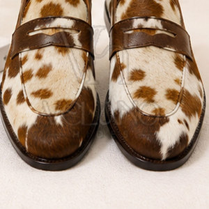 Chaussures décontractées en cuir de vachette 2026 pour hommes – Mocassins confortables en cuir véritable à enfiler pour le quotidien - Product Image 3