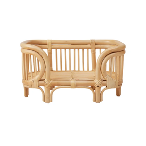 Juego de 3 camas de mimbre natural vietnamita para perros, para uso en interiores y exteriores, precio al por mayor. - Product Image 4