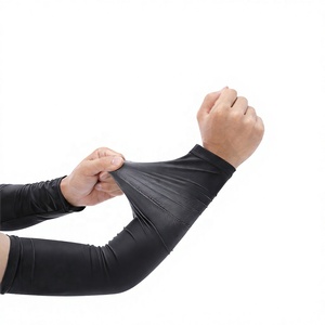 Manchons de cyclisme unisexes anti-UV en Spandex/Polyester, élastiques, séchage rapide, respirants, imprimés par transfert thermique, 120g, pour sports de plein air - Product Image 5