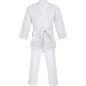 Martial Arts Uniform 100% Cotton Karate Traditional Chinese Training Shorts Stretch V <b>Neck</b> - Product Image 1